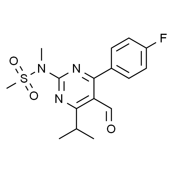 4-(4-氟苯基)-6-异丙基-2-[(N-甲基-N-甲磺酰)氨基]嘧啶-5-甲醛