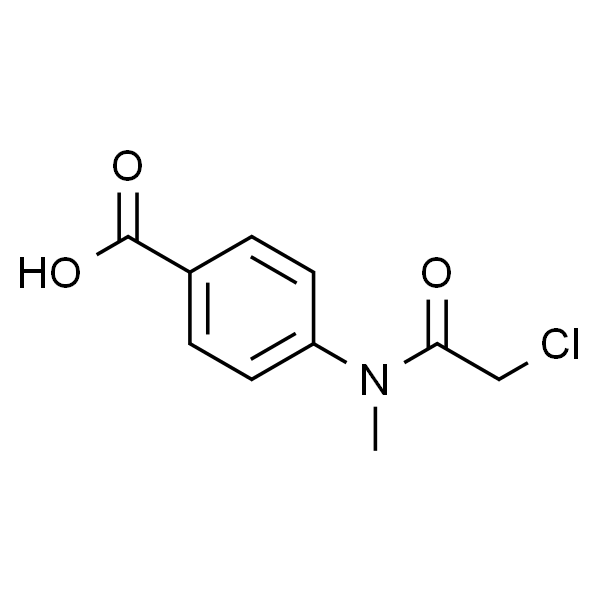 4-(2-氯-N-甲基乙酰氨基)苯甲酸