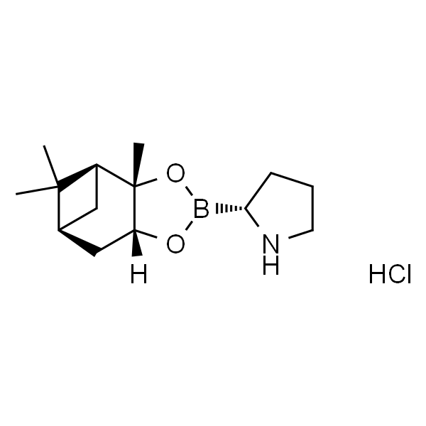 (R)-2-(((3aS,4S,6S,7aR)-3a,5,5-三甲基六氢-4,6-亚甲基苯并[d][1,3,2]二氧杂硼烷-2-基)吡咯烷盐酸盐