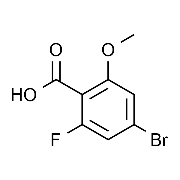 4-溴-2-氟-6-甲氧基苯甲酸