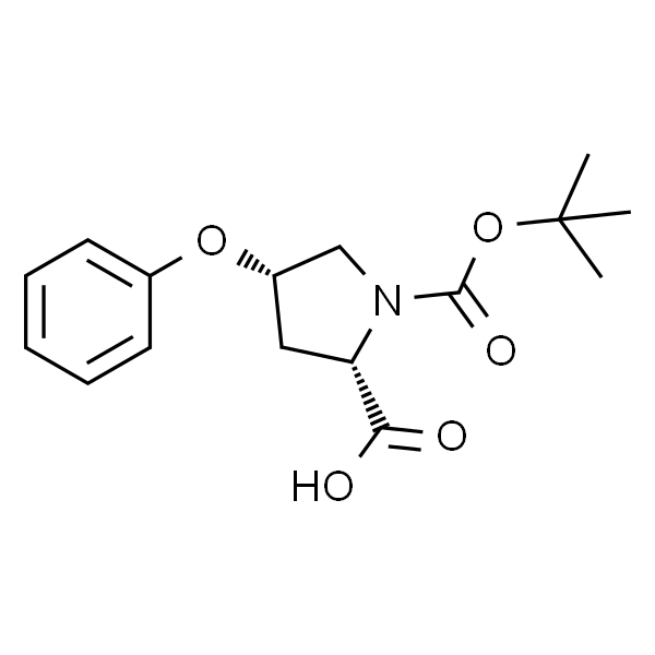 (2S,4S)-BOC-4-苯氧基吡咯烷-2-羧酸