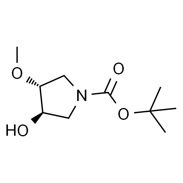 rel-(3R,4R)-3-羟基-4-甲氧基吡咯烷-1-甲酸叔丁酯