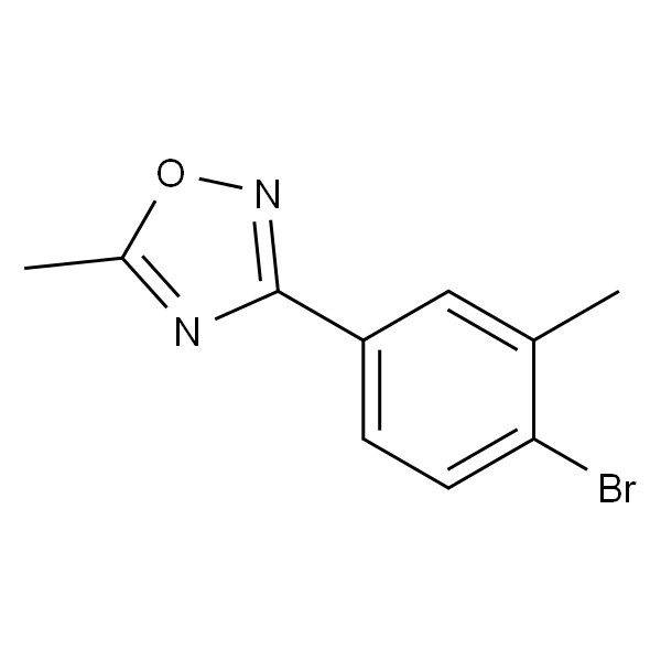3-(4-溴-3-甲基苯基)-5-甲基-1,2,4-恶二唑