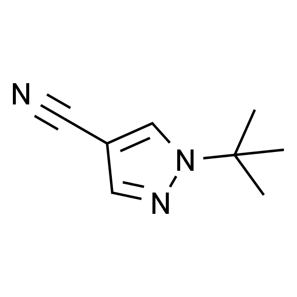 1-叔丁基-4-氰基-1H-吡唑