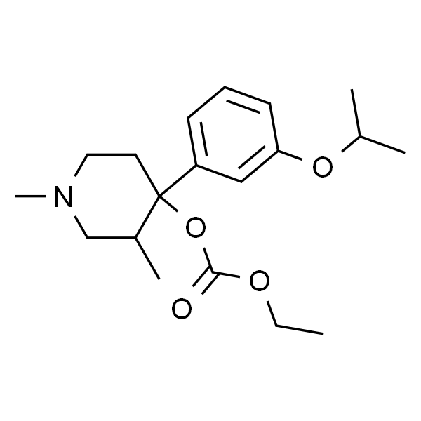 Carbonic acid, 1,3-dimethyl-4-[3-(1-methylethoxy)phenyl]-4-piperidinyl ethyl ester