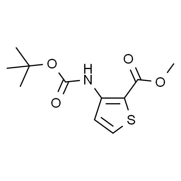 3-((叔丁氧基羰基)氨基)噻吩-2-羧酸甲酯