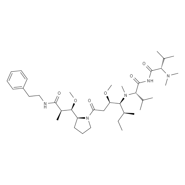 (2S)-2-[[(2S)-2-dimethylamino-3-methyl-butanoyl]amino]-N-[(3R,4S,5S)-3 -methoxy-1-[(3R)-3-[(1R,2R)-1-methoxy-2-(phenethylcarbamo