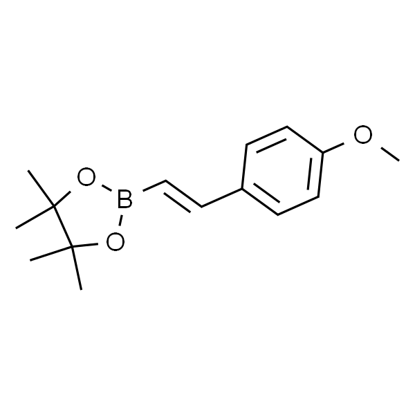 （E）-2-（4-甲氧基苯乙烯基）-4，4，5，5-四甲基-1，3，2-二氧杂硼烷