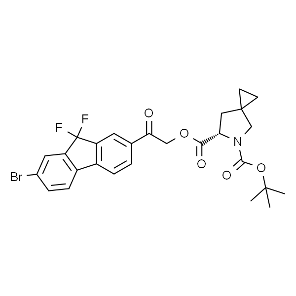 5-Azaspiro[2.4]heptane-5,6-dicarboxylic acid, 6-[2-(7-bromo-9,9-difluoro-9H-fluoren-2-yl)-2-oxoethyl] 5-(1,1-dimethylethyl) este