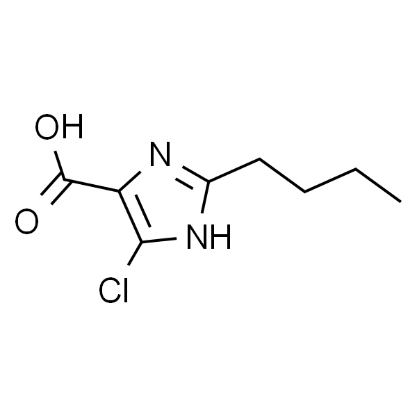 2-丁基-4-氯-1H-咪唑-5-甲酸