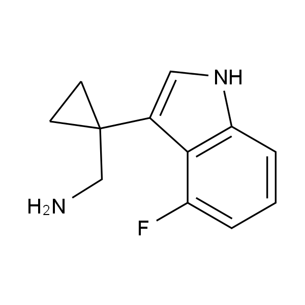 (1-(4-氟-1H-吲哚-3-基)环丙基)甲胺