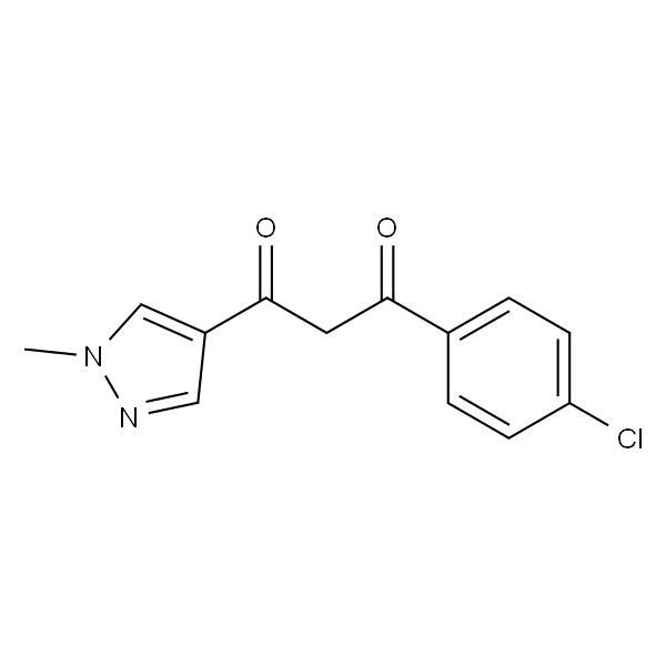 1-(4-氯苯基)-3-(1-甲基-1H-吡唑-4-基)丙烷-1,3-二酮