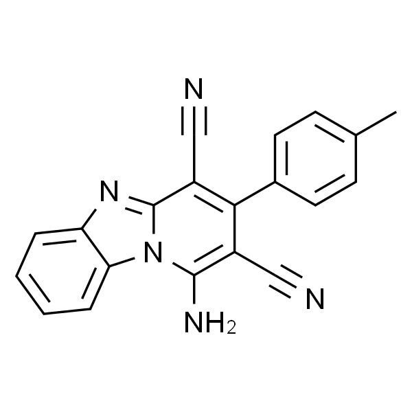 1-氨基-3-(对甲苯基)苯并[4,5]咪唑并[1,2-a]吡啶-2,4-二甲腈