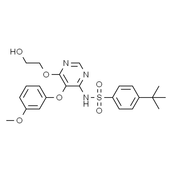 4-(叔丁基)-N-(6-(2-羟基乙氧基)-5-(3-甲氧基苯氧基)嘧啶-4-基)苯磺酰胺