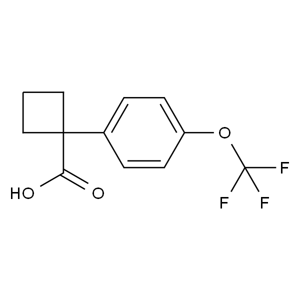 1-（4-（三氟甲氧基）苯基）环丁烷-1-羧酸