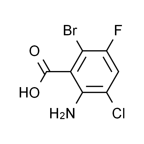 2-氨基-6-溴-3-氯-5-氟苯甲酸
