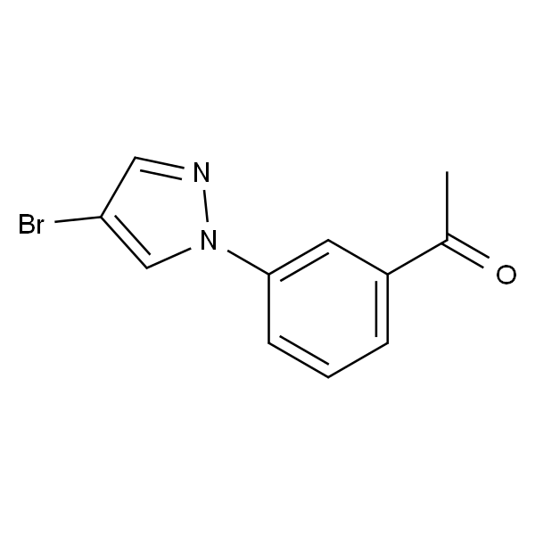1-(3-(4-溴-1H-吡唑-1-基)苯基)乙酮