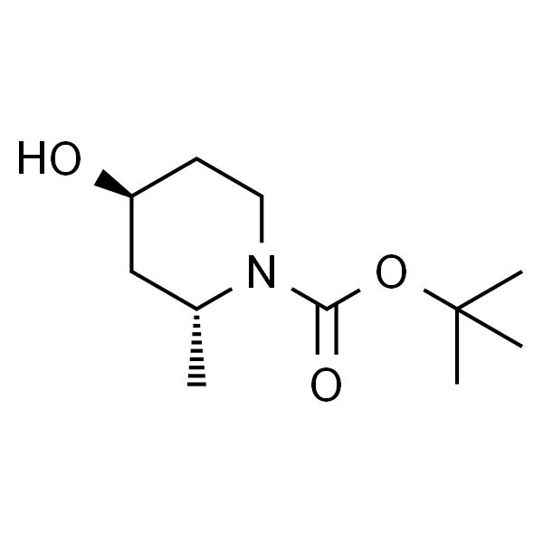 (2R,4S)-rel-4-羟基-2-甲基哌啶-1-羧酸叔丁酯