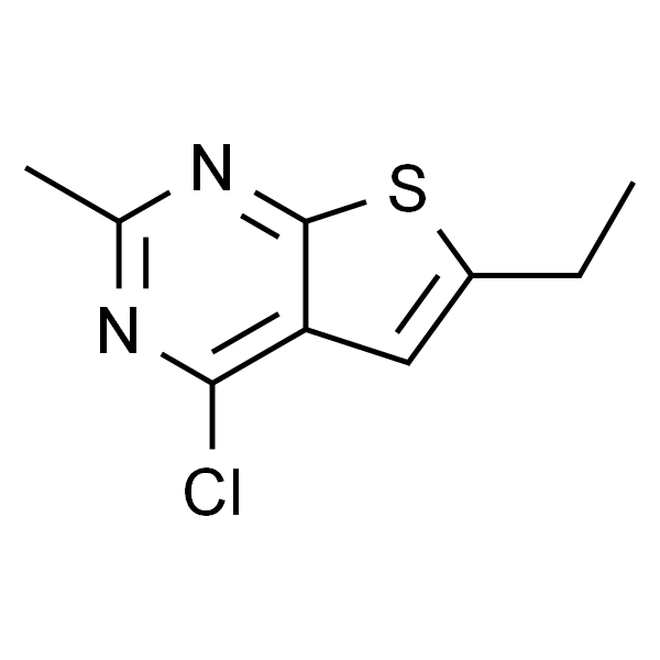 4-氯-6-乙基-2-甲基噻吩并[2,3-d]嘧啶