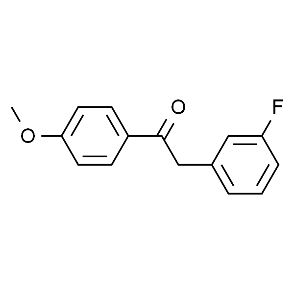 2-(3-fluorophenyl)-1-(4-methoxyphenyl)ethanone