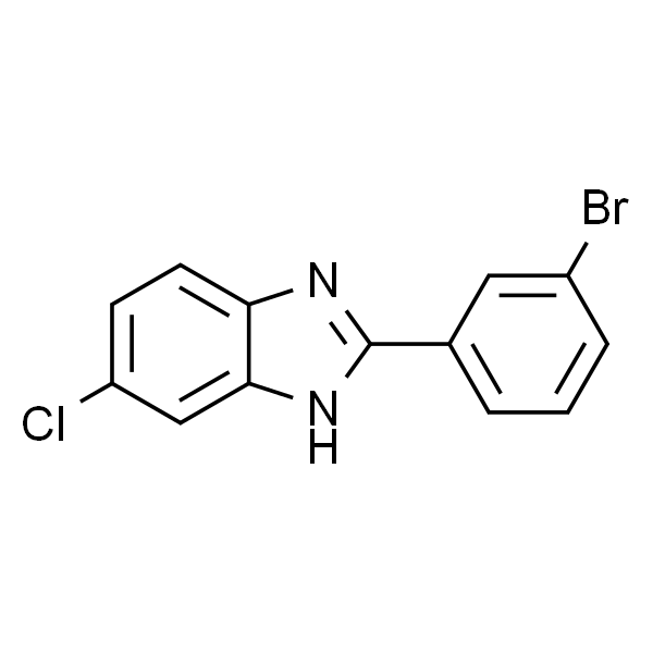 2-(3-Bromophenyl)-6-chloro-1H-benzo[d]imidazole