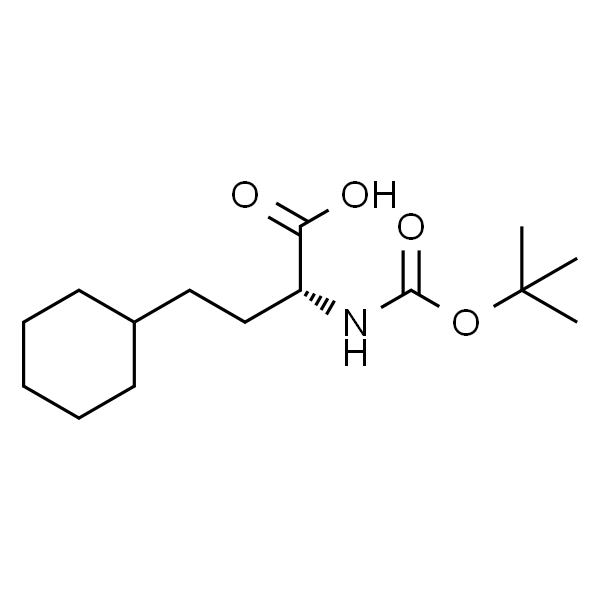 (R)-2-((叔丁氧基羰基)氨基)-4-环己基丁酸
