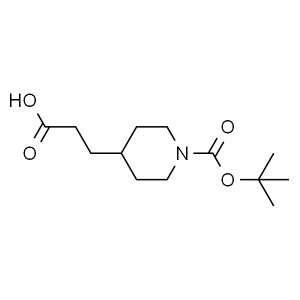 1-N-BOC-4-哌啶丙酸
