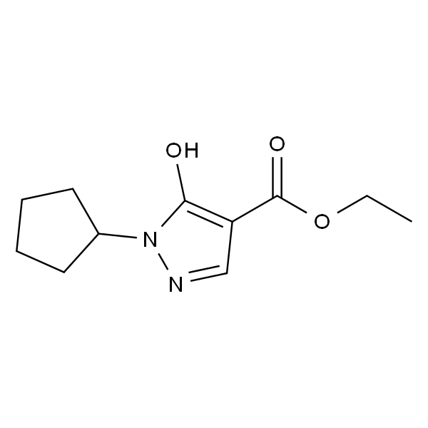 1-环戊基-5-羟基-1H-吡唑-4-羧酸乙酯