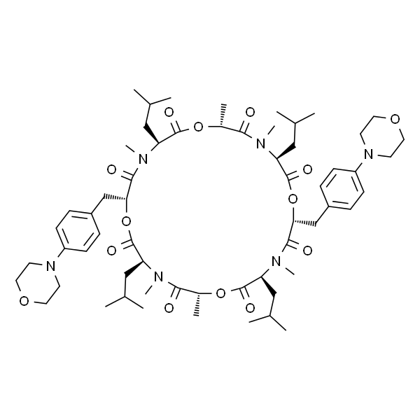 (3S,6R,9S,12R,15S,18R,21S,24R)-3,9,15,21-四异丁基-4,6,10,16,18,22-六甲基-12,24-双(4-吗啉苄基)-1,7,13,19-四氧杂-4,10,16,22-四氮杂环二十四烷-2,5,8,11,14,17,20,23-八酮