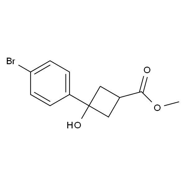3-(4-溴苯基)-3-羟基环丁烷-1-羧酸甲酯