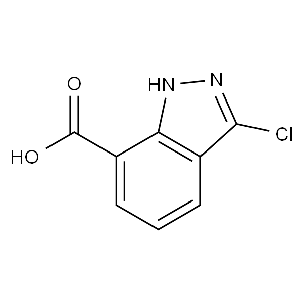 3-氯-1H-吲唑-7-羧酸