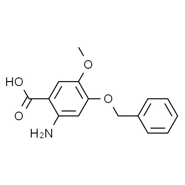 2-氨基-4-苄氧基-5-甲氧基苯甲酸