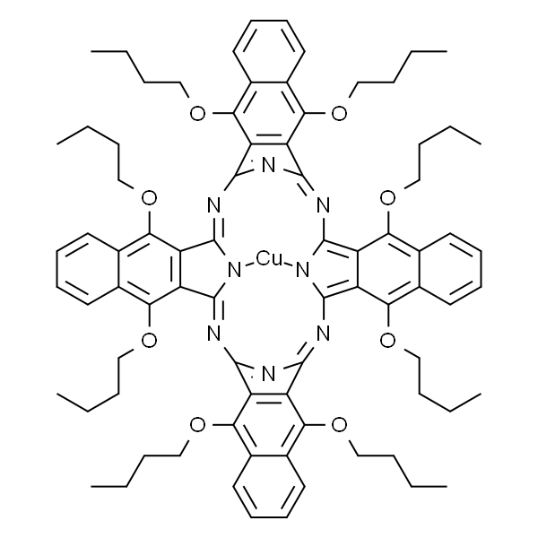 5，9，14，18，23，27，32，36-八丁氧基-2，3-萘酞菁铜(II)