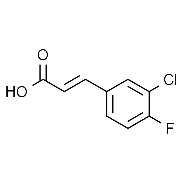 3-氯-4-氟肉桂酸