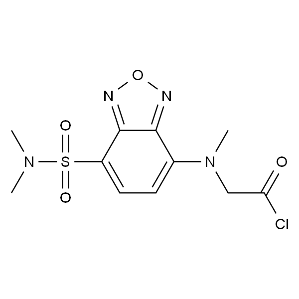 4-(N,N-二甲基氨磺酰)-7-(N-氯甲酰甲基-N-甲氨基)-2,1,3-苯并恶二唑[用于高效液相色谱标记]