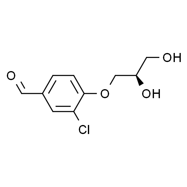 Benzaldehyde, 3-chloro-4-[(2R)-2,3-dihydroxypropoxy]-