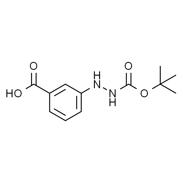 3-(2-N-boc-肼基)苯甲酸
