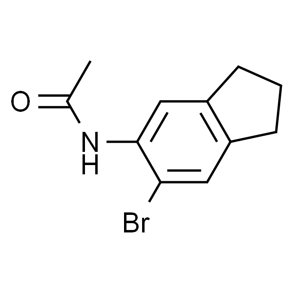 N-(6-溴-2,3-二氢-1H-茚-5-基)乙酰胺