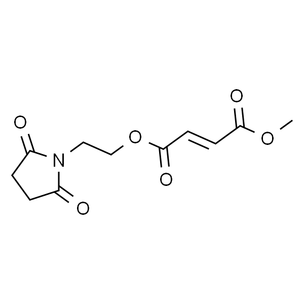 2-(2,5-二氧代吡咯烷-1-基)乙基甲基富马酸酯