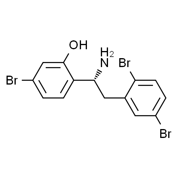 Phenol, 2-[(1R)-1-amino-2-(2,5-dibromophenyl)ethyl]-5-bromo-