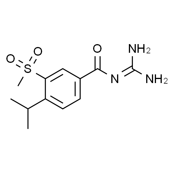 N-(二氨基亚甲基)-4-异丙基-3-(甲磺酰基)苯甲酰胺