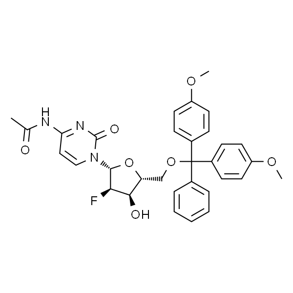 N-乙酰基-5'-O-[双(4-甲氧基苯基)苯基甲基]-2'-脱氧-2'-氟胞苷