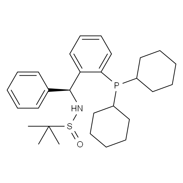 [S(R)]-N-[(S)-[2-(二环己基膦)苯基]苯甲基]-2-叔丁基亚磺酰胺