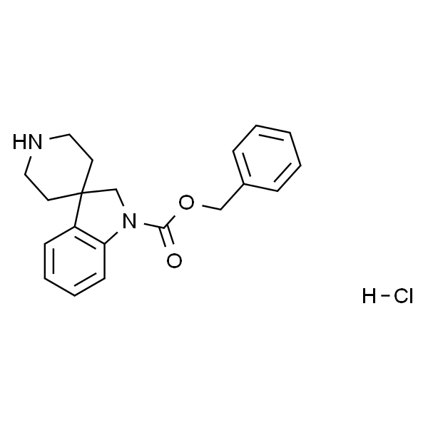 螺[吲哚啉-3，4'-哌啶]-1-羧酸苄酯盐酸盐