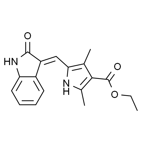 2,4-二甲基-5-((2-氧吲哚-3-亚甲基)甲基)-1H-吡咯-3-羧酸乙酯