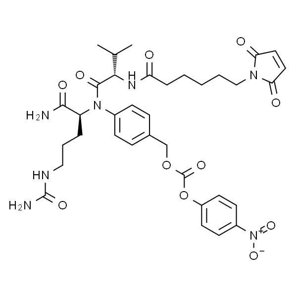 马来酰亚胺基己酰-L-缬氨酸-L-瓜氨酸对氨基苄醇 对硝基苯基碳酸脂