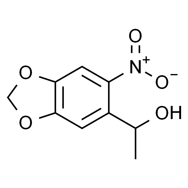 1-(6-硝基苯并[d][1,3]二氧杂环戊烯-5-基)乙醇