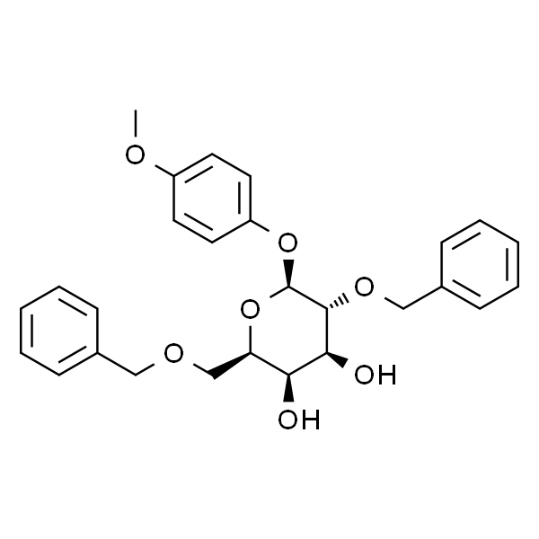 4-甲氧苯基-2,6-二-O-苄基-Β-D-吡喃半乳糖苷