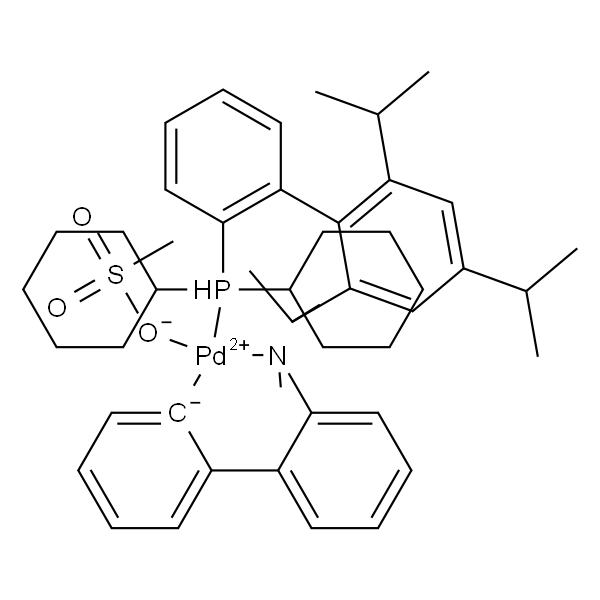 甲磺酸(2-二环己基膦-2',4',6'-三异丙基-1,1'-联苯基)(2'-甲氨-1,1'-联苯-2-基)钯(II)