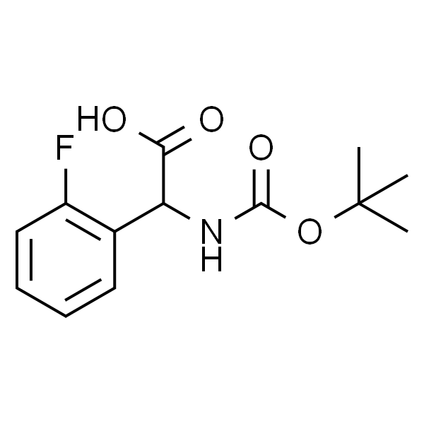 2-((叔丁氧基羰基)氨基)-2-(2-氟苯基)乙酸